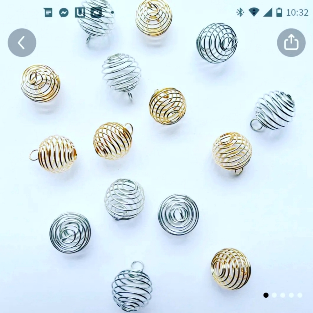 Cage necklace